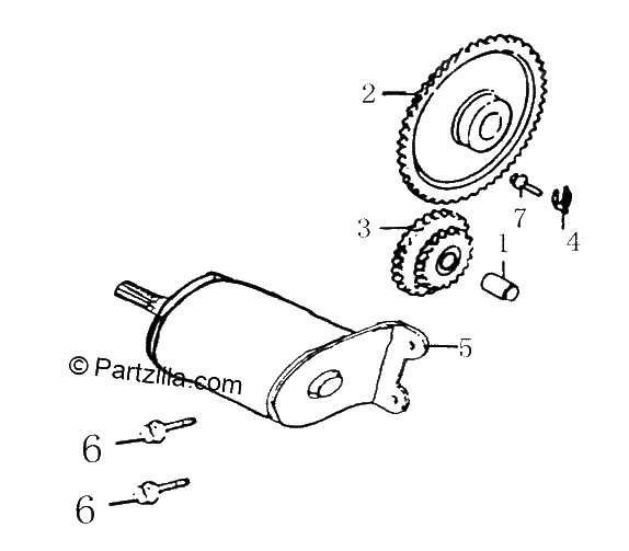Diagrama de STARTING MOTOR