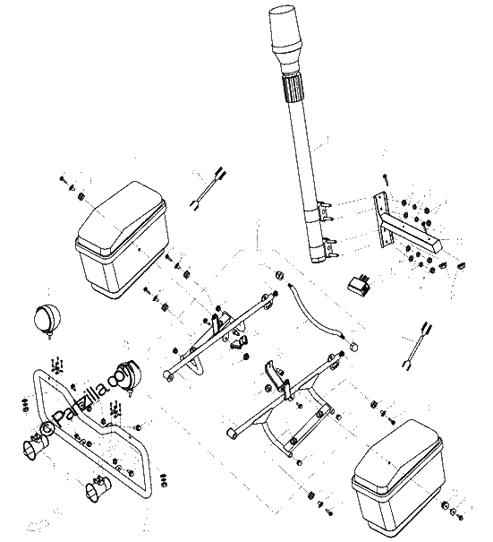 Diagrama de AUXILIARY FRAME