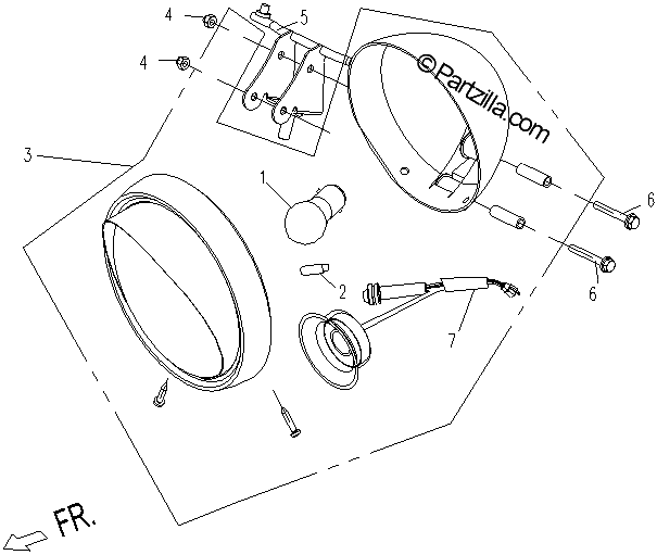 Diagrama de HEADLIGHT