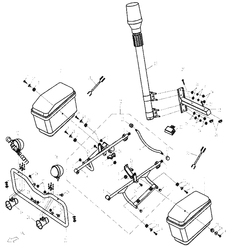 Diagrama de AUXILIARY FRAME