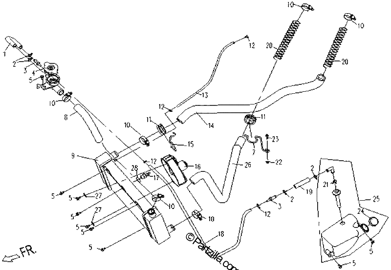 Diagrama de COOLING SYSTEM