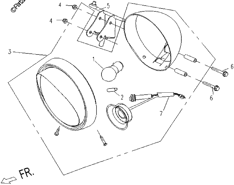 Diagrama de HEADLIGHT