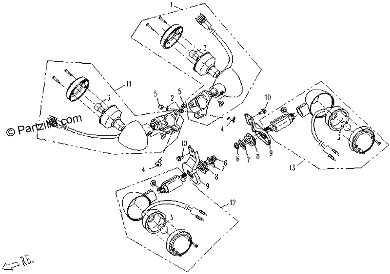 Diagrama de TURN LIGHT