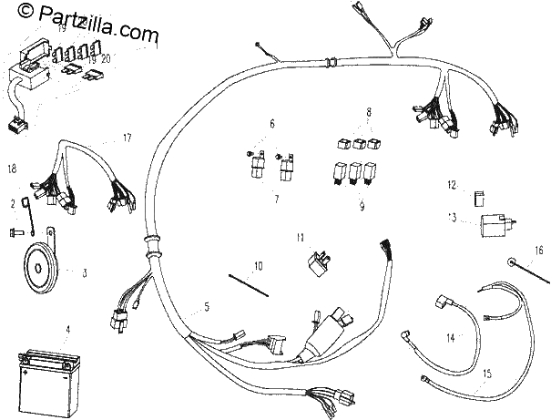 Diagrama de ELECTRIC SYSTEM 1