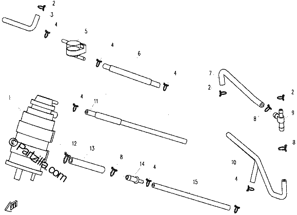 Diagrama de FUEL EVAPERATION SYSTEM