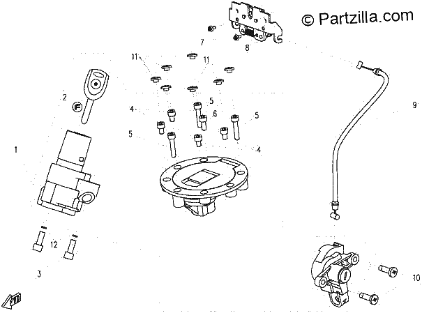 Diagrama de LOCK KITS