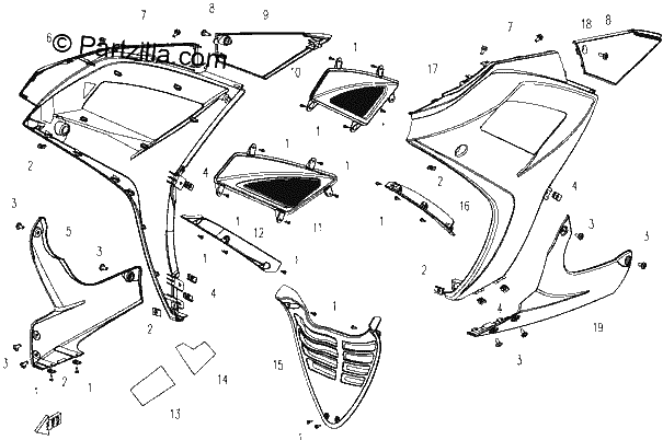 Diagrama de PLASTIC PARTS II