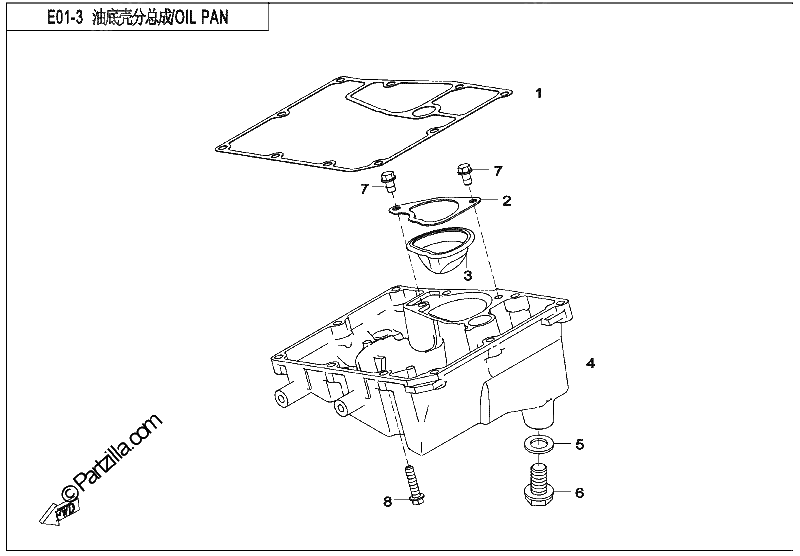 Diagrama de OIL PAN