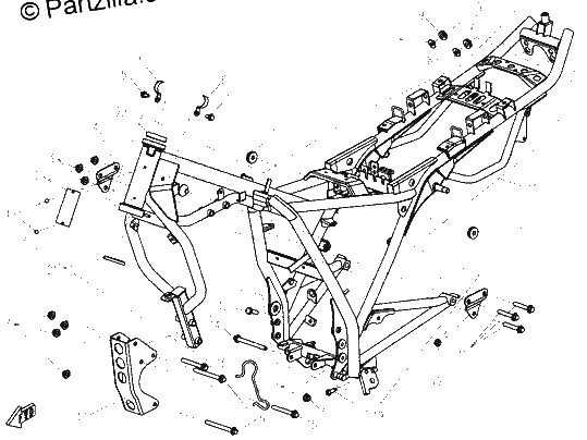 Diagrama de FRAME ASSY