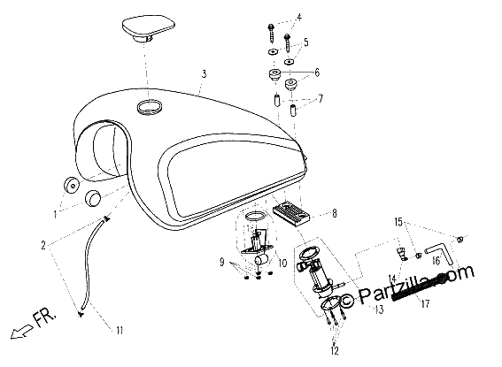 Diagrama de FUEL TANK