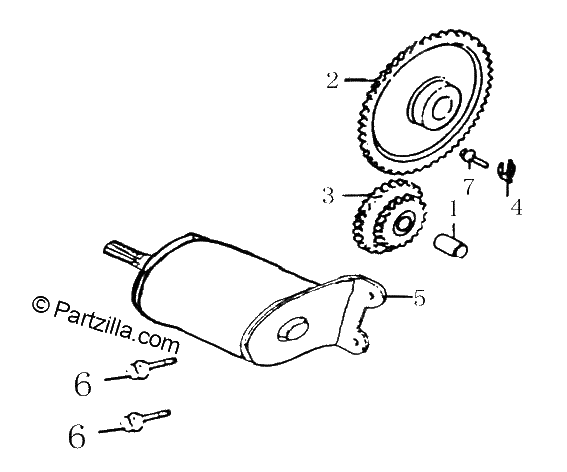 Diagrama de STARTING MOTOR