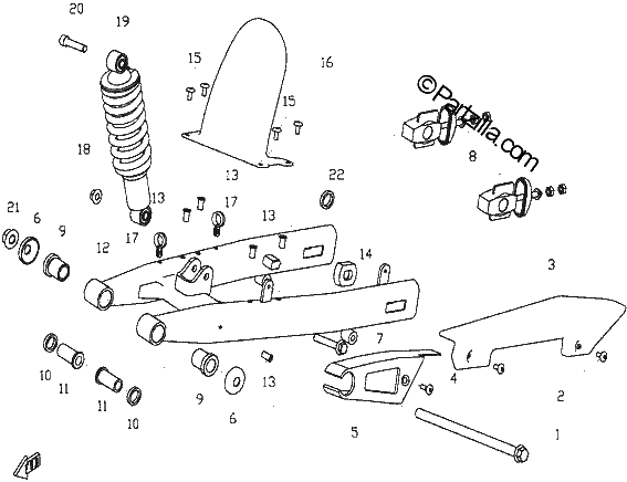 Diagrama de REAR SUSPENSION 2