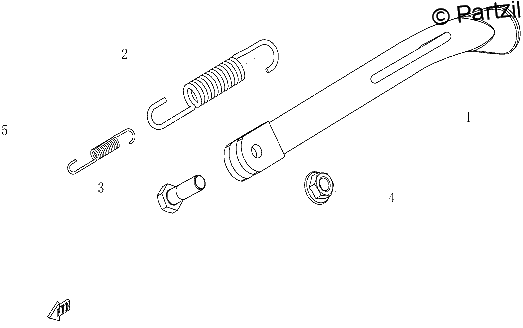 Diagrama de SIDE STAND