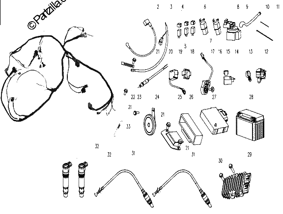 Diagrama de ELECTRIC SYSTEM