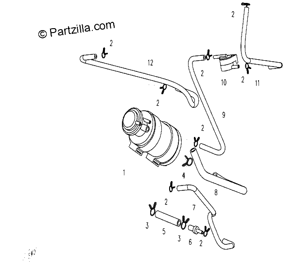Diagrama de FUEL EXHALATION SYSTEM
