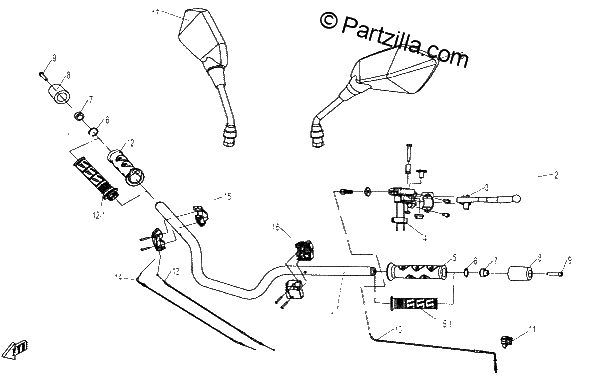 Diagrama de STEERING SYSTEM
