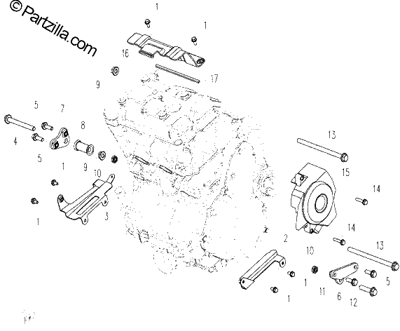 Diagrama de ENGINE FITTINGS