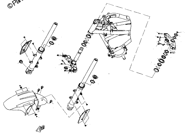 Diagrama de FRONT SUSPENSION