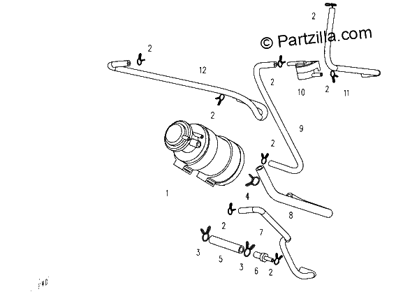 Diagrama de FUEL VAPOR SYSTEM
