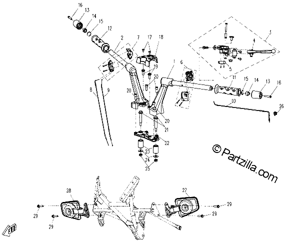 Diagrama de STEERING SYSTEM