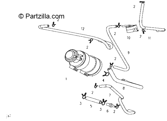 Diagrama de FUEL EXHALATION SYSTEM EURO
