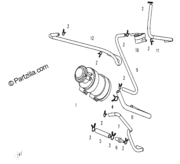 Diagrama de FUEL EXHALATION SYSTEM