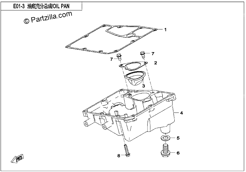 Diagrama de OIL PAN