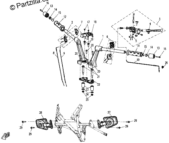 Diagrama de STEERING SYSTEM