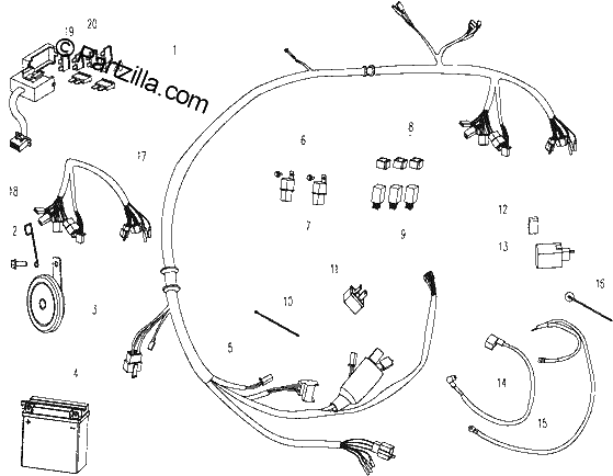 Diagrama de ELECTRIC SYSTEM 1