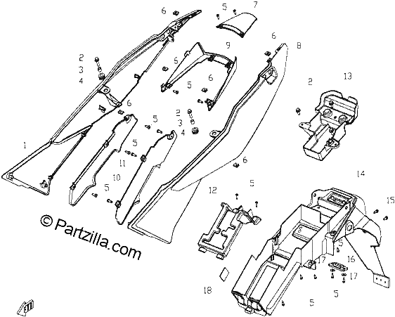 Diagrama de PLASTIC PARTS III
