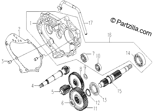 Diagrama de GEAR BOX