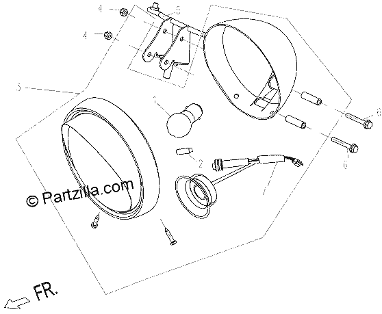 Diagrama de HEADLIGHT