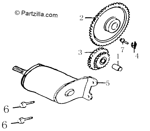 Diagrama de STARTING MOTOR