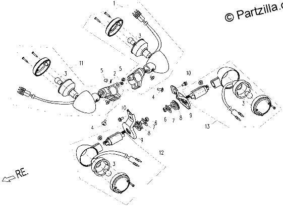 Diagrama de TURN LIGHTS