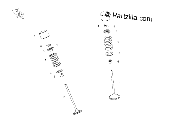 Diagrama de CYLINDER HEAD 2