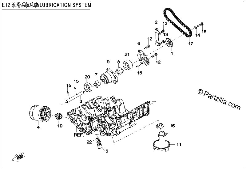 Diagrama de BALANCER SHAFT