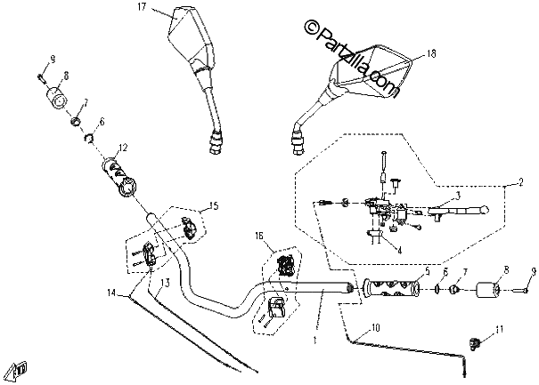 Diagrama de STEERING SYSTEM