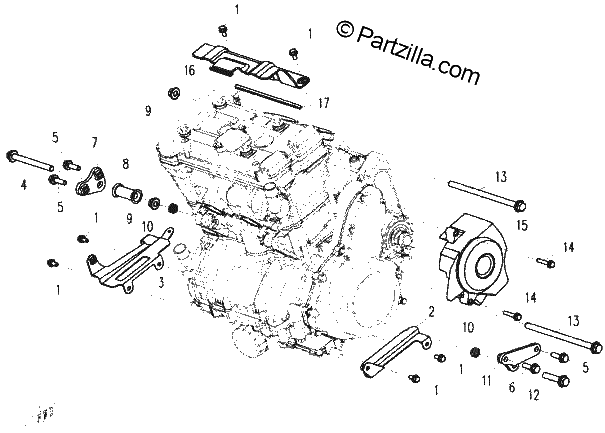 Diagrama de ENGINE FITTINGS