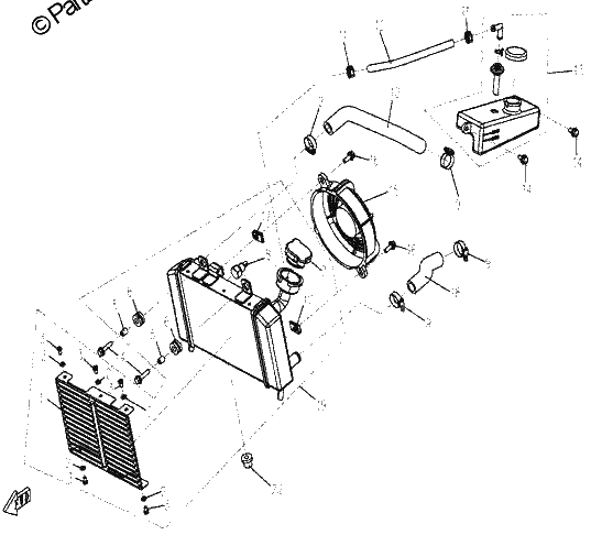 Diagrama de COOLING SYSTEM