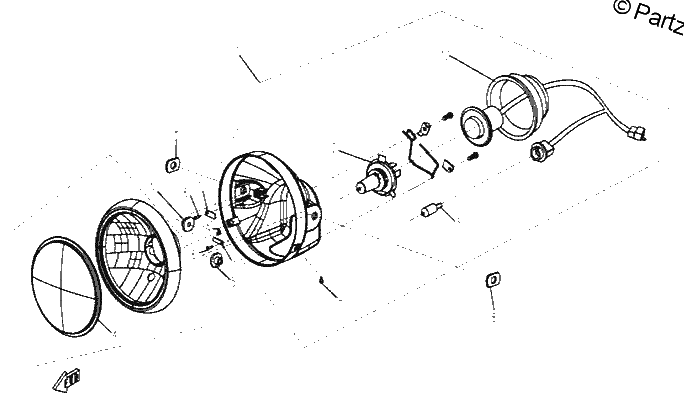 Diagrama de HEAD LIGHT
