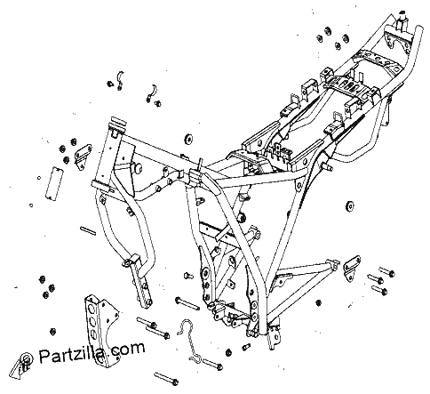 Diagrama de FRAME ASSY