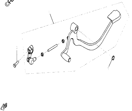 Diagrama de GEARSHIFT LEVER