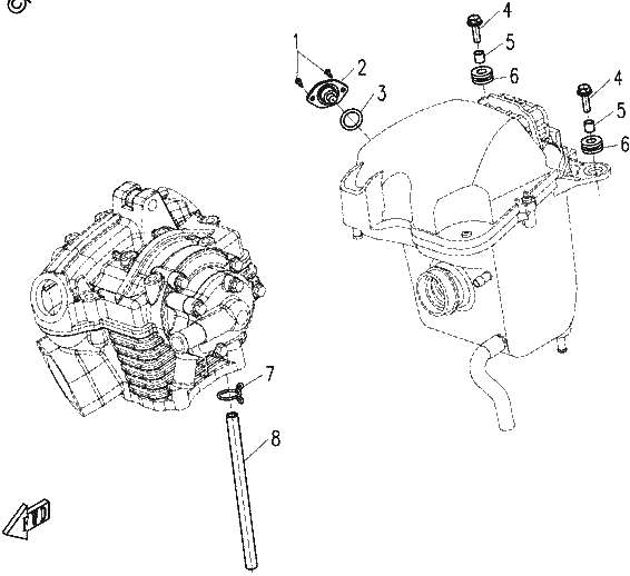 Diagrama de ENGINE FITTINGS