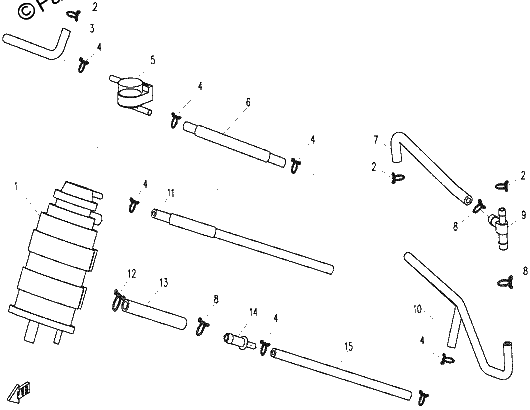 Diagrama de FUEL EVAPERATION SYSTEM