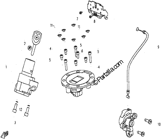 Diagrama de LOCK KITS
