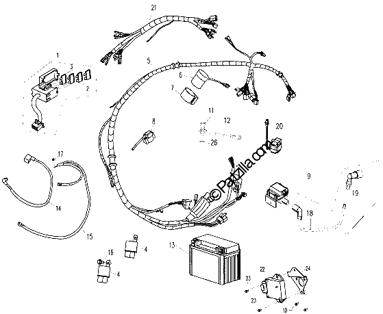 Diagrama de ELECTRIC SYSTEM II