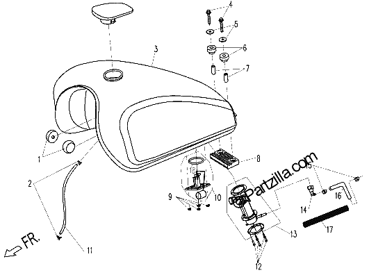 Diagrama de FUEL TANK