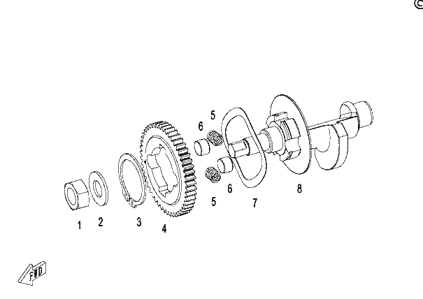 Diagrama de BALANCE SHAFT