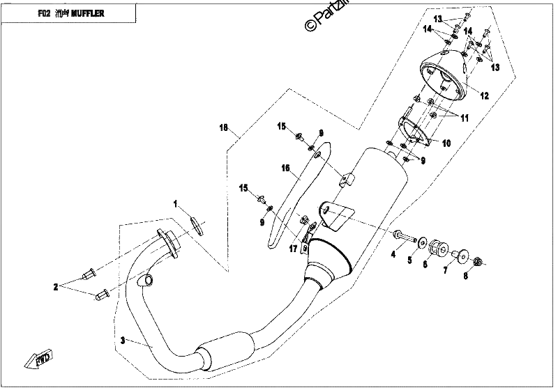 Diagrama de MUFFLER