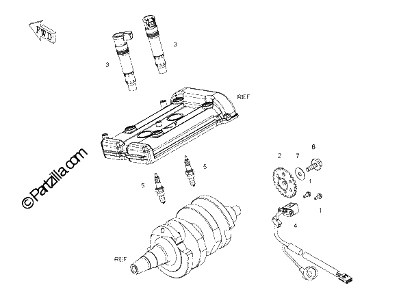 Diagrama de CRANKSHAFT CONNECTING ROD 2